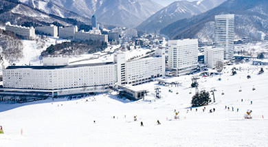 苗場スキー場 花火