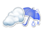 曇り時々雨