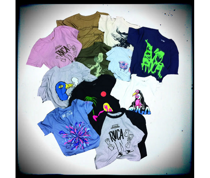 RVCA Japan twitterスタート記念！　@RVCAJapanをフォロー して、つぶやきをリツイートするだけでTシャツが5名に当たる！