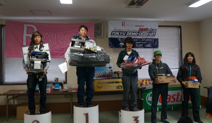 【リザルト】東急デモサーキット 第3戦　スキージャム勝山