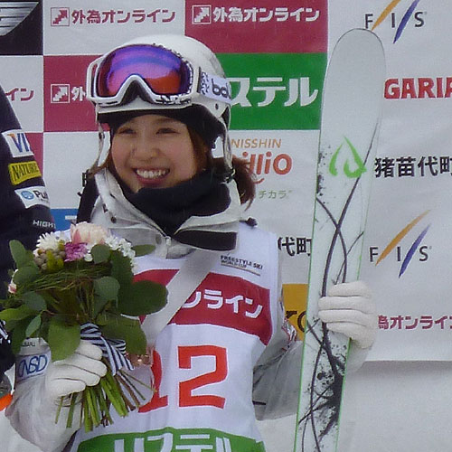 ワールドカップ猪苗代大会　デュアルモーグル　星野純子選手３位！
