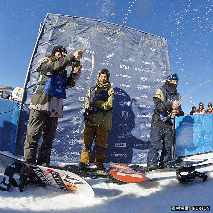 BURTON US OPENハーフパイプ 平岡卓が初優勝！ 平野歩夢3位、大江光5位