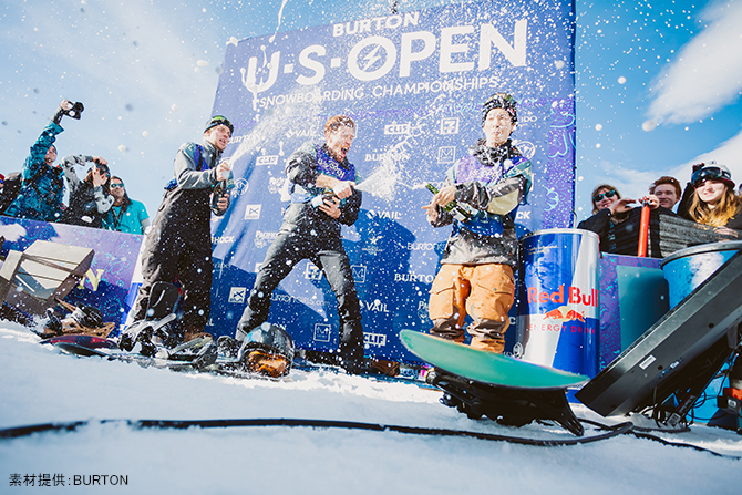 ショーン・ホワイトが優勝、平岡卓は3位　BURTON US OPEN男女ハーフパイプ結果