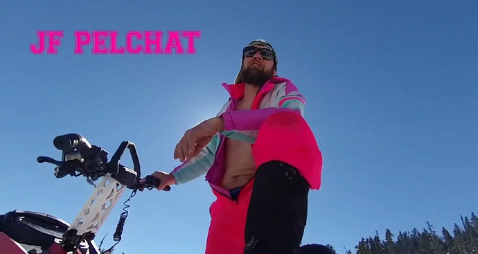 【YES.nowboard Japan】　44歳 J.F.Pelchat　アグレッシブムービーがUP。