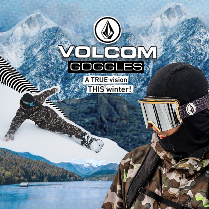 VOLCOM GOGGLES販売開始！