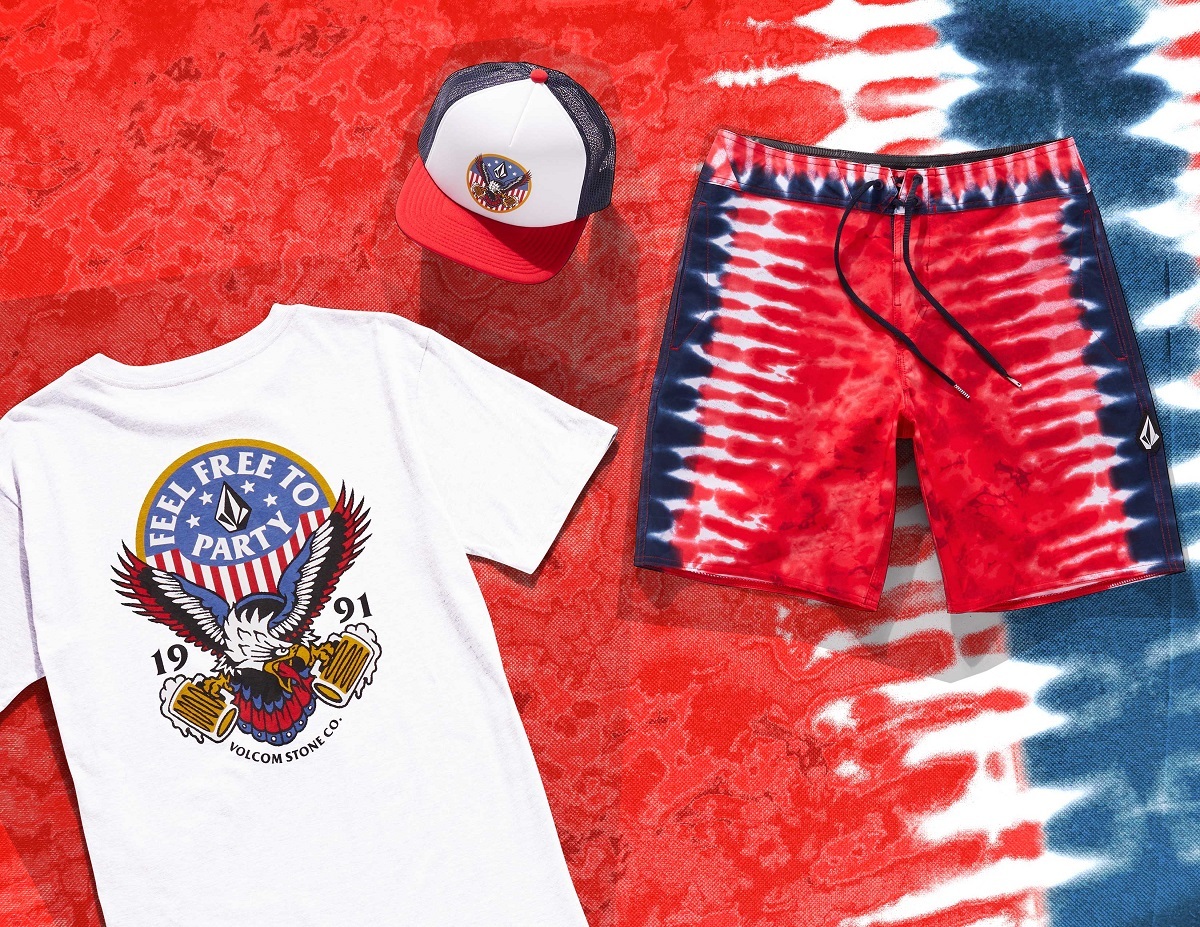 Froth Of July！VOLCOMがアメリカ独立記念日を祝うコレクションをリリース！