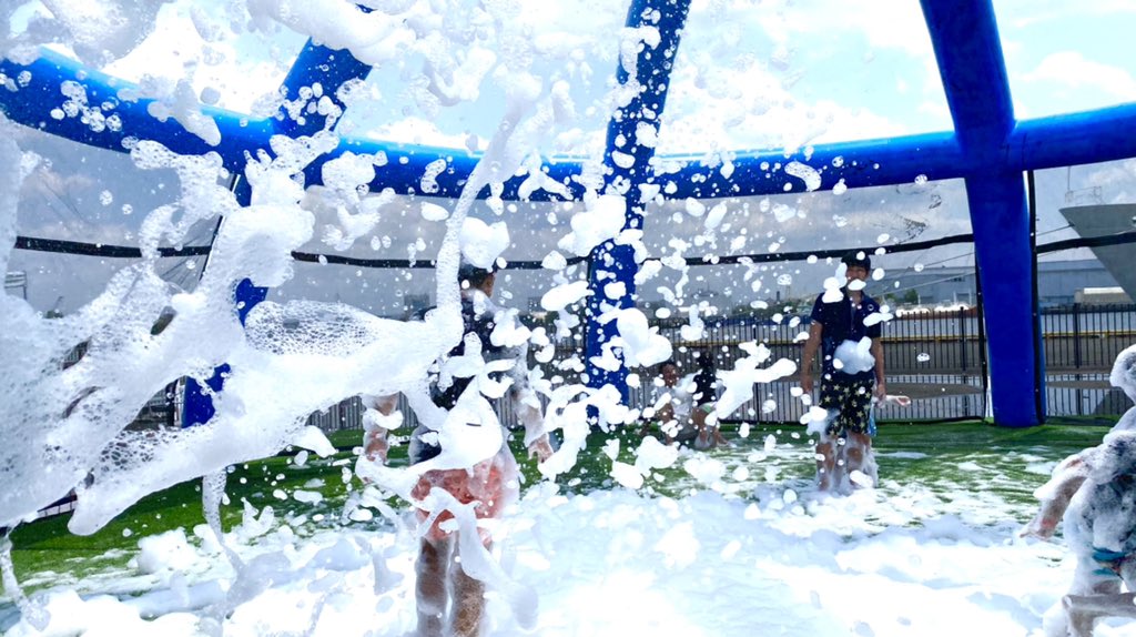 あわの海に飛び込め！夏を満喫！愛知・金城ふ頭 メイカーズ ピアにあわあわスプラッシュガーデンがオープン！