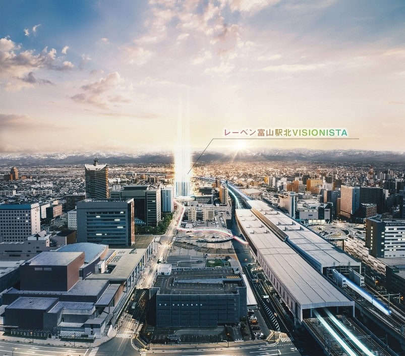 富山駅に近い新築物件！スキーやゴルフなどの趣味の道具もすっきり収納できる大型のシューズインクロゼットも設置された「レーベン富山駅北VISIONISTA」販売開始