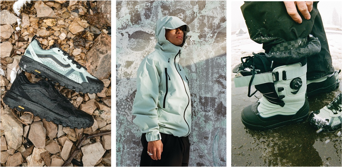 Crosspath XC GORE-TEX® &2025-26 SNOWBOARD BOOTS 世界トップクラスのVansアスリートと共に開発した全天候型フットウェアが登場