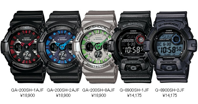 G-SHOCK　4月で30周年！　多数モデル発売