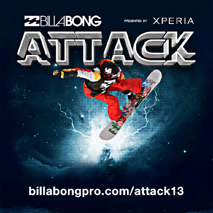 BILLABONG ATTACK presented by Xperia2013開催決定！
