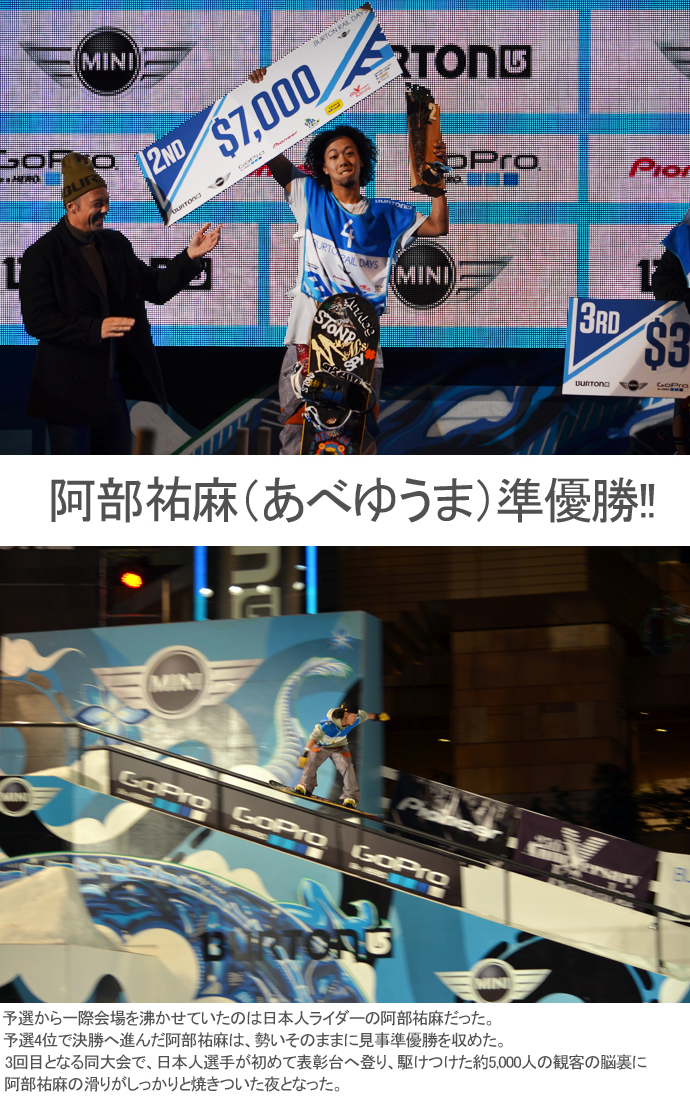 BURTON RAIL DAYS presented by MINI レポート