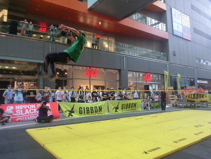 GIBBON NIPPON OPEN 2014 Slackline Championship 5thが開催!