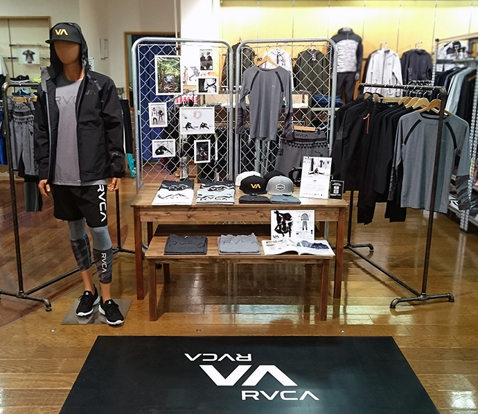 RVCA による スポーツウエア VA SPORT の取り扱いが OSHMAN’S 5店舗にてスタート