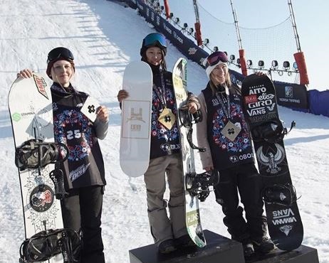 【スノーボード・大会】日本人男女が優勝！