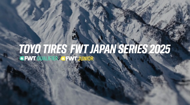 世界最峰のフリーライドスキー・スノーボード会「2025 TOYO TIRES FWT JAPAN SERIES」ティーザー映像を公開！