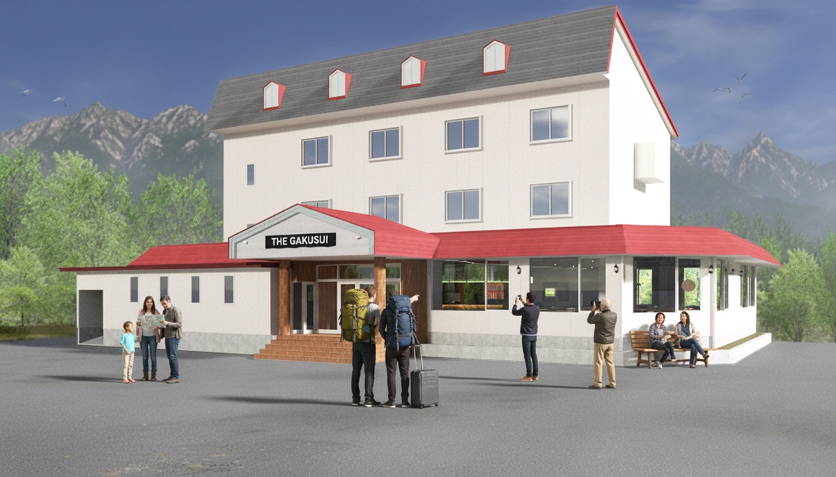白馬岩岳に新たな宿泊・飲食複合施設「THE GAKUSUI HAKUBA IWATAKE」誕生