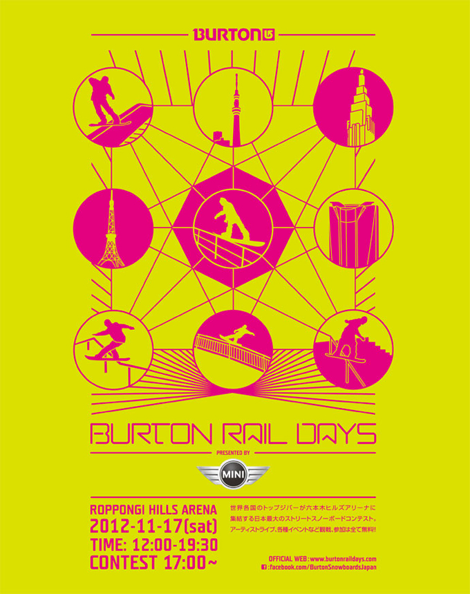 11/17 BURTON RAIL DAYS presented by MINI 参加ライダー決定