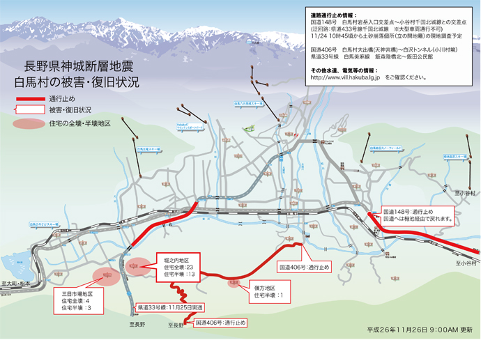 白馬村-沢山の温かい応援ありがとうございます。