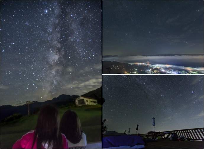 「流星群観察会」「天空の天体ショー」本格星空観察ツアーを白馬岩岳で4月29日から開催決定！！