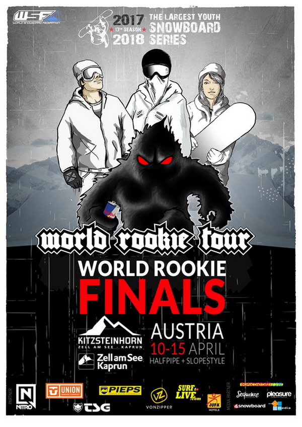 2018年4月10日〜15日にオーストリアのカプルーンにて WORLD ROOKIE FINALS 2018が開催！
