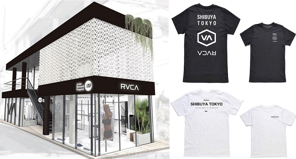 『RVCA』国内1号店が渋谷にオープン！
