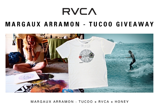 [RVCA] "Margaux Arramon-Tucoo GIVEAWAY"キャンペーン開催