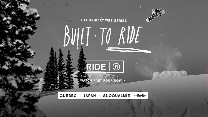RIDEチームムービー第四弾が公開!