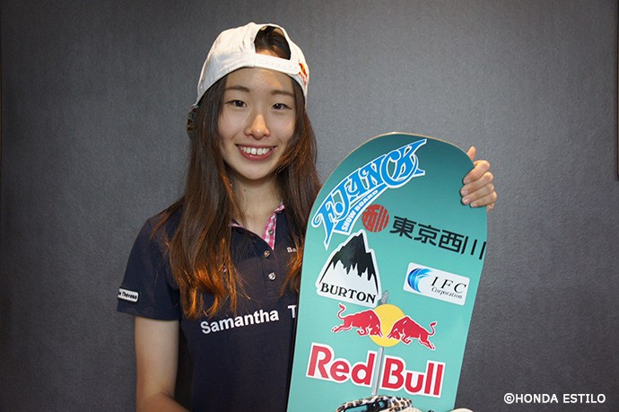 プロスノーボーダー 鬼塚 雅 (17 歳) HONDA ESTILO 株式会社とマネジメント契約を締結!