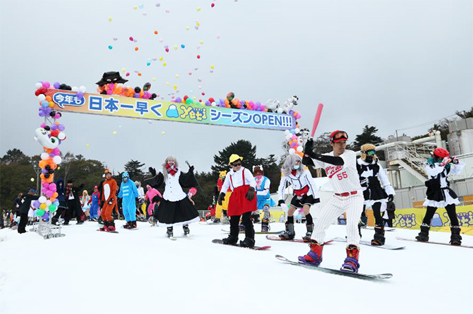 スキーとハロウィンを一緒に楽しめるのはイエティだけ！イエティハロウィンパ〜ティ〜開催