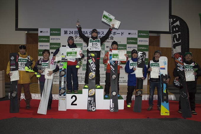 第24回JSBA全日本スノーボードテクニカル選手権大会 リザルト