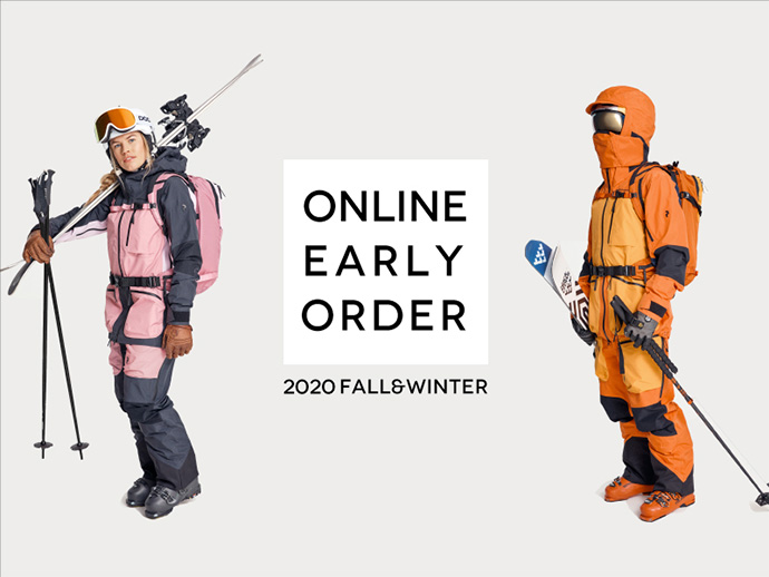 PeakPerformance 2020 Fall&WinterONLINE STORE 先行受注受付中