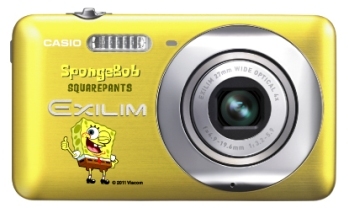 「SpongeBob×EXILIM」2011年1月21日より、サイト予約開始！
