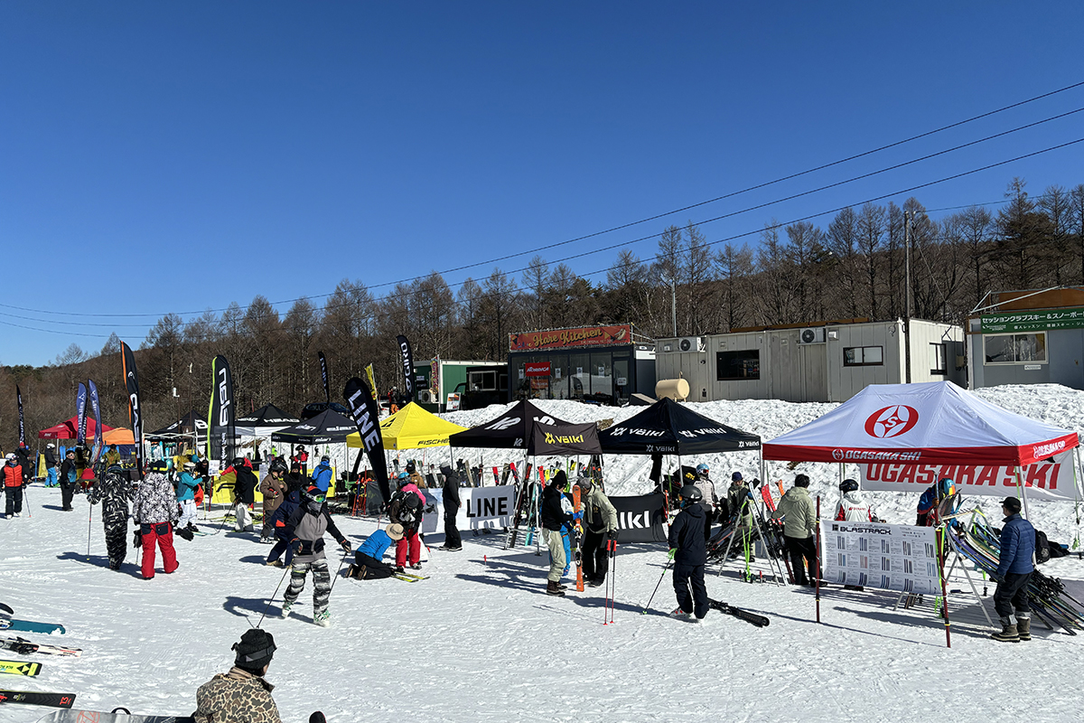 最新のスキーグッズが試せる大規模試乗会【JSP_SKI FORUM ON SNOW2025】