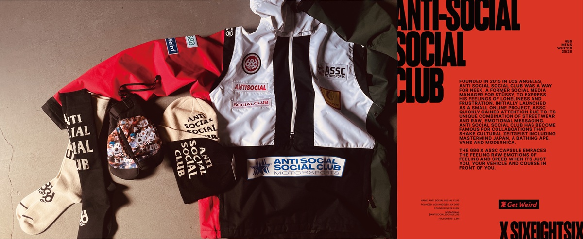 ASSC × 686が初コラボ！ファッションと機能美が交差する限定コレクションが誕生
