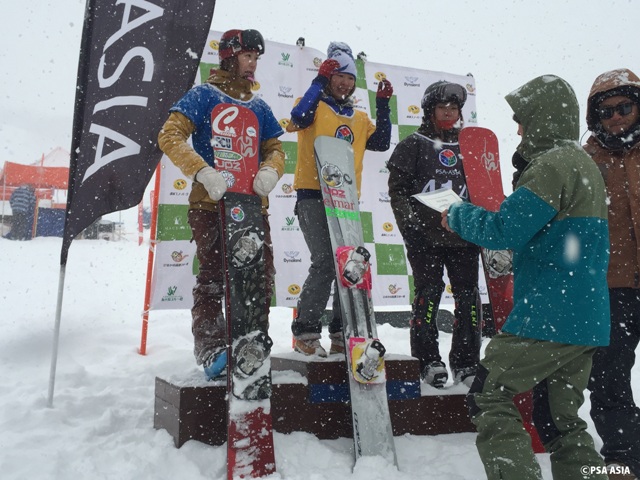 PSA ASIA SNOWBOARD PRO TOUR『PSA GS in Dynaland』　リザルト