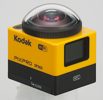 Kodakブランドの「360°アクションカメラ」を販売中!! 360°撮影で遊びがもっと自由に！もっと楽しくなる！