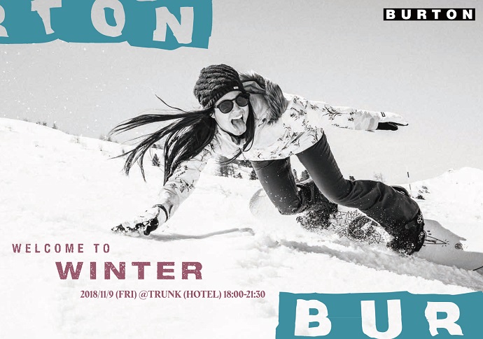 11/9 Burtonイベント Welcome to Winter開催