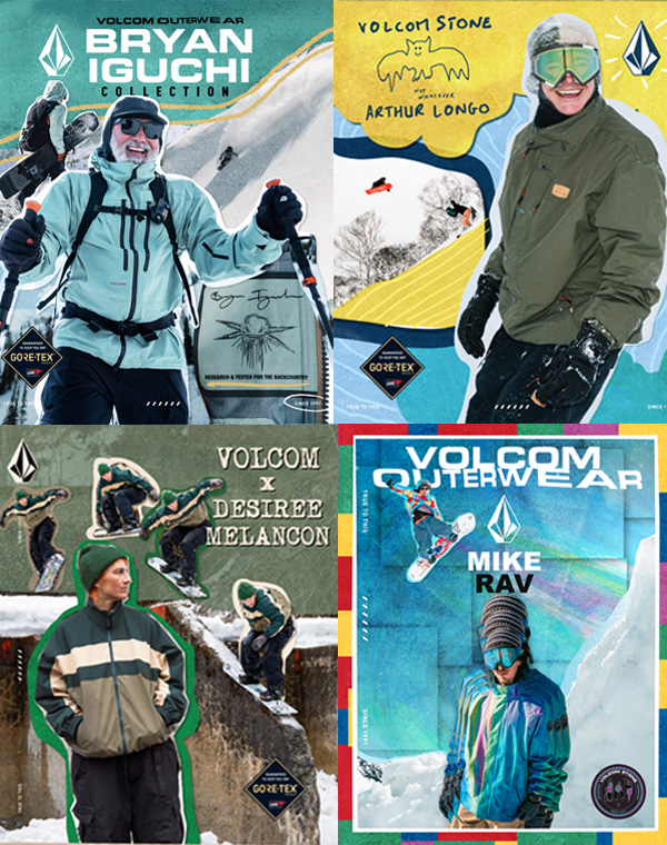 「VOLCOM」2024/25シーズンのスノーウェア発売開始！