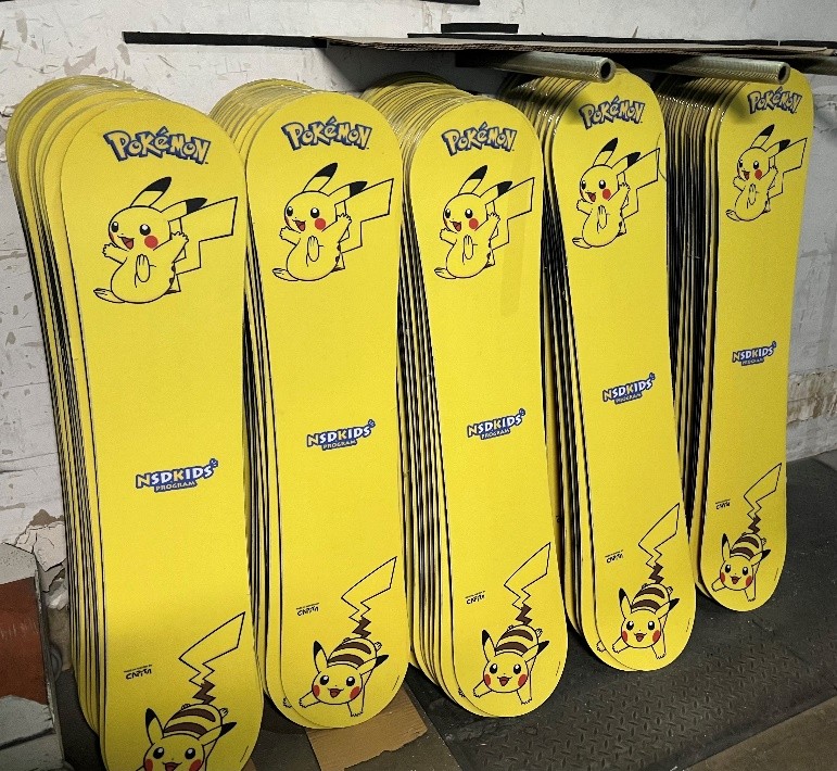 ポケモンオリジナルスノーボード・バインディングセット販売開始