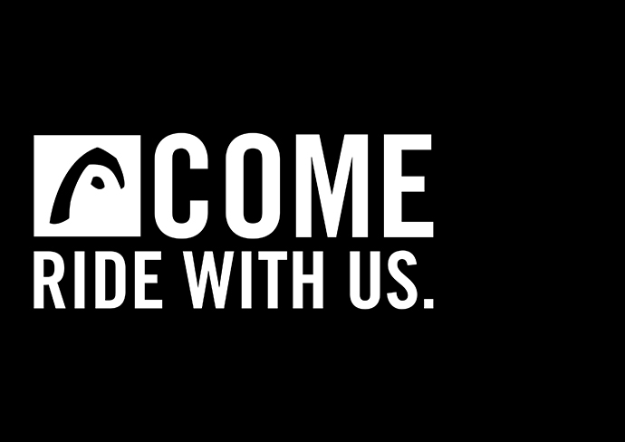 head【COME RIDE WITH US】全国ツアー！