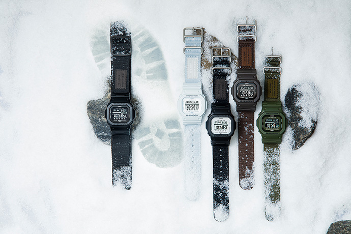 【G-SHOCK】クロスバンドがミリタリーテイストを演出する 2017年ウィンターバージョンG-LIDE