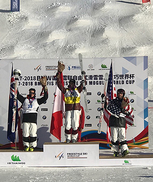 モーグルワールドカップ第2戦THAIWOO 男女優勝、藤木豪心5位入賞