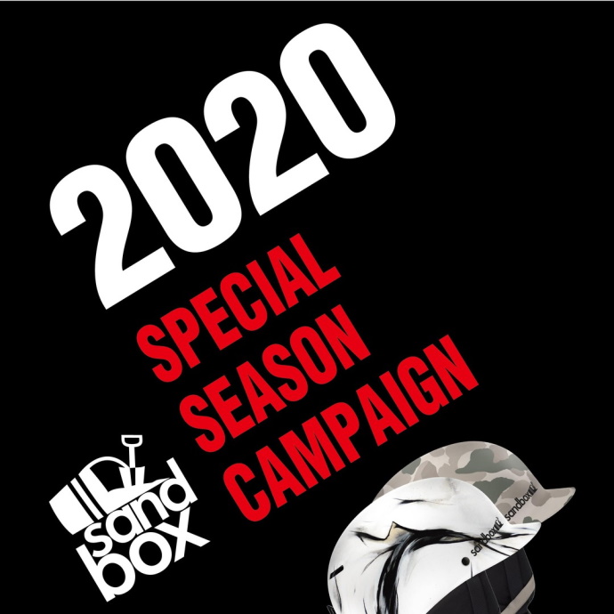 [SANDBOX]先着50名様にバラクラバをプレゼント！SANDBOX 2020/2021スペシャルシーズンキャンペーン
