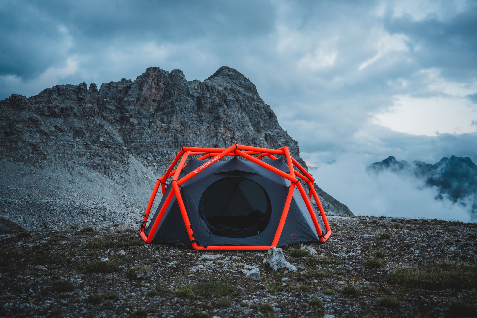 【未使用】 HEIMPLANET THE CAVE XL テント キャンプ 美品 HEIMPLANET「THE CAVE XL」にDARK MATTERエディション登場。4シーズン
