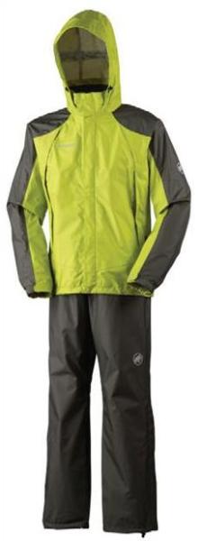 GORE-TEX「Performance Shell」を採用した超軽量3レイヤーレインスーツ／MAMMUT