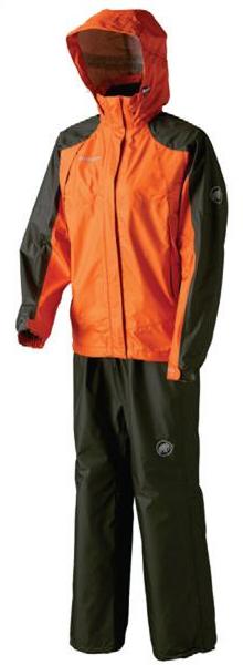 GORE-TEX「Performance Shell」を採用した超軽量3レイヤーレインスーツ／MAMMUT