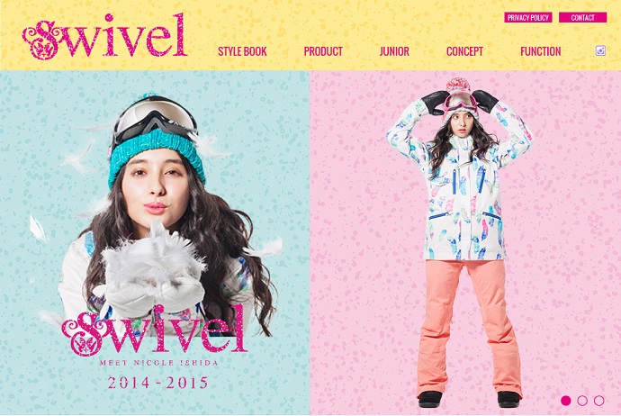Swivel 公式WEBサイトがリニューアル!!