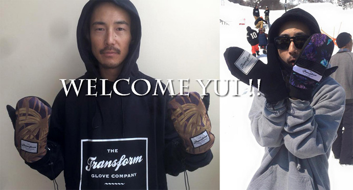 阿蘇 唯人がTransform Glovesチームに加入！