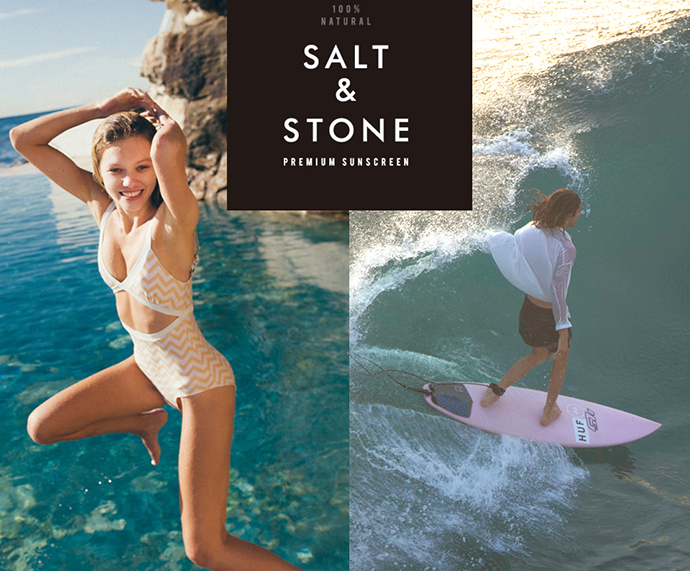 話題のSUNSCREEN(日焼け止め）ブランド「SALT&STONE」ソルトアンドストーンが今夏発売開始